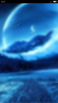 4D动态锁屏流星雨滴充电特效3D壁纸重力滚动-梦中的梦