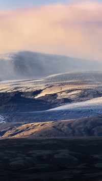 Iceland Highway Golden Hour