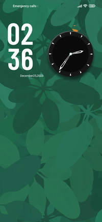 Green bush