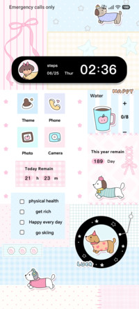 Cute Pup Sticker