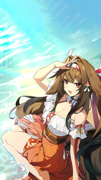 秋光与海浪的少女心事