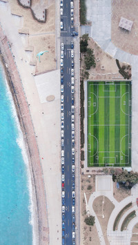 Sports Field under Aerial Camera 8