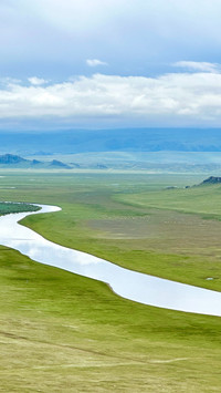 Baibinbulake Grassland Scenery