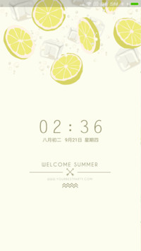 柠檬 夏天