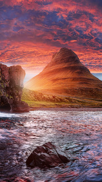 Scenic image of Iceland