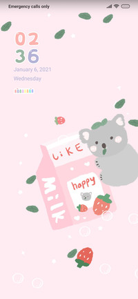 Pink Milk Bottle