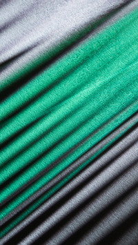Radial striped beam