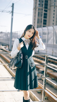 学院风偶遇JK制服