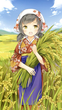 田间闲趣