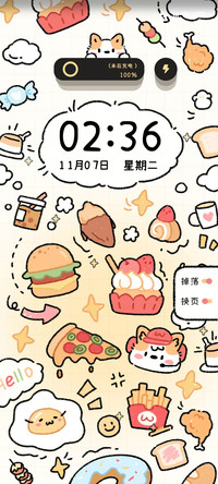 涂鸦吃货小柯基