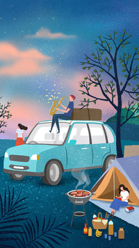 The camping season has arrived at 0