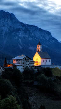 Dolomites, Colle Santa Lucia at sunrise, Italy