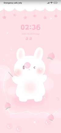 Peach Bunny