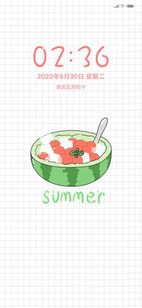 夏日西瓜冰