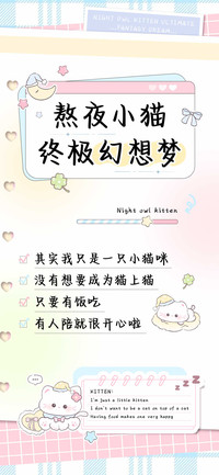 熬夜小猫终极幻想梦