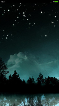 黑夜（锁屏下雨特效）