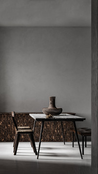 Simple minimal Nomadic style interior