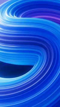Colored distorted shape