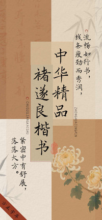 中华精品褚遂良楷书