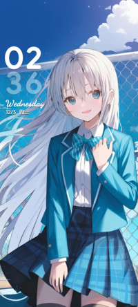 晚风少女二次元