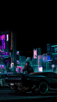 Cyberpunk city