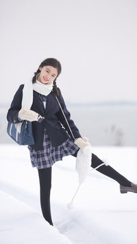温婉可爱的JK制服