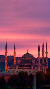 The Blue Mosque,  Istanbul, Turkey