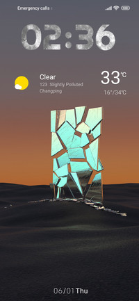 desert mirror