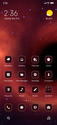 Red Galaxy