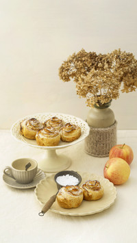 Practice of rose apple pie 2
