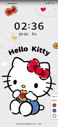 Colorful cute