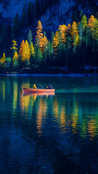 Lake in autumn