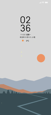 简约莫兰迪 风景