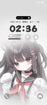 卖萌猫耳女孩