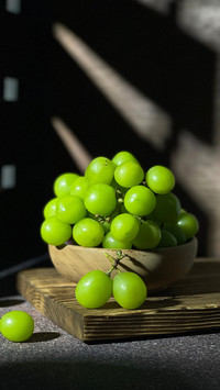 A grape is a fruit, botanically a berry
