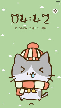 小奶猫霸屏 音乐多锁屏+密码锁屏+自由桌面+全图标