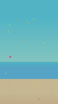 夏日沙滩