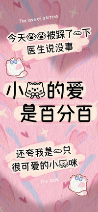 小猫的爱是百分百