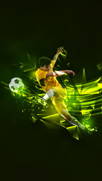 Concept of soccer ball, sport games, football match