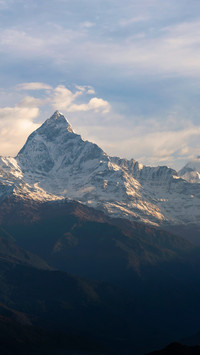 The hidden fairyland in the sea of clouds at fish tail