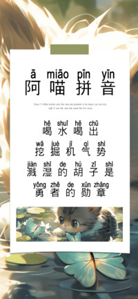 阿喵拼音