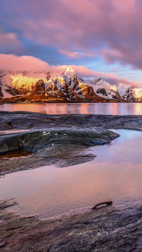 Brilliant morning glow