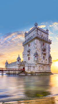Lisbon, Belem Tower - Tagus River, Portugal