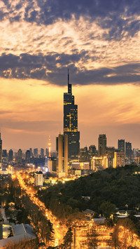 Which four cities in jiangsu province are the most