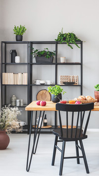 Simple dining table 74