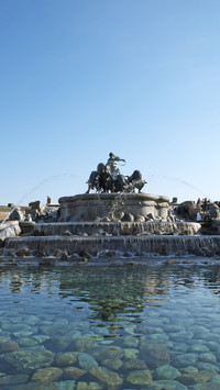 Gefion fountain