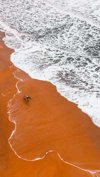 Orange light fills the world 2