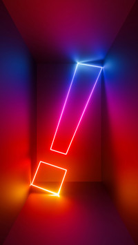 Minimalist abstract geometric creative wallpaper