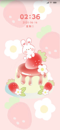 草莓布丁小兔子