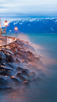 The port of lausanne switzerland